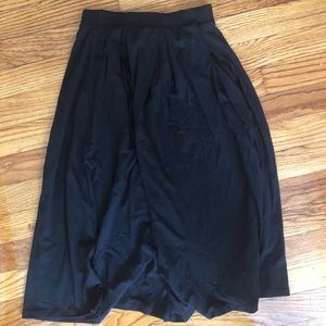 ASOS Skater Black Skirt